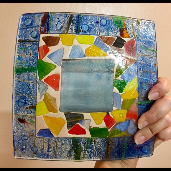 Piscitelli Fused Glass Plate (Small) - Picture 5 of 6